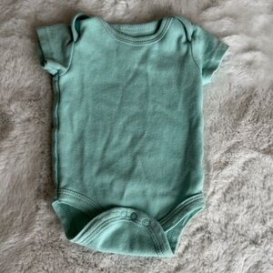 Solid Tiffany Blue Baby Onesie